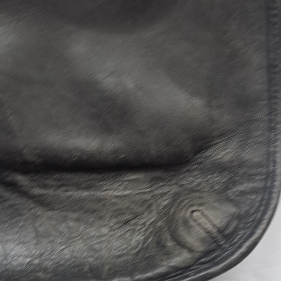 Coach Black Leather Logo Tag Accessory - Picture 8 of 10